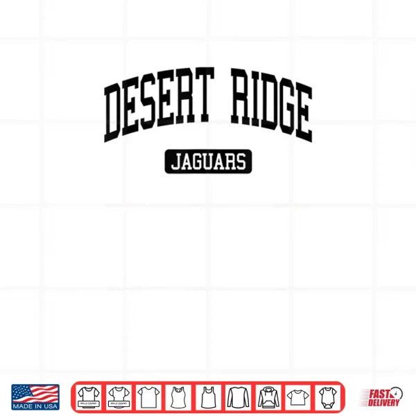 Design Desert Ridge High School HS Mesa AZ Varsity Sports Shirt
