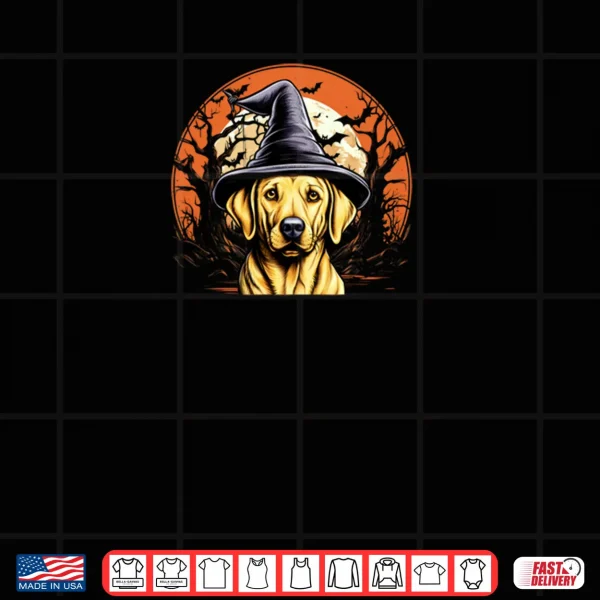 Design Dog Lover Labrador Retriever Halloween Spooky Ghost Costume Shirt