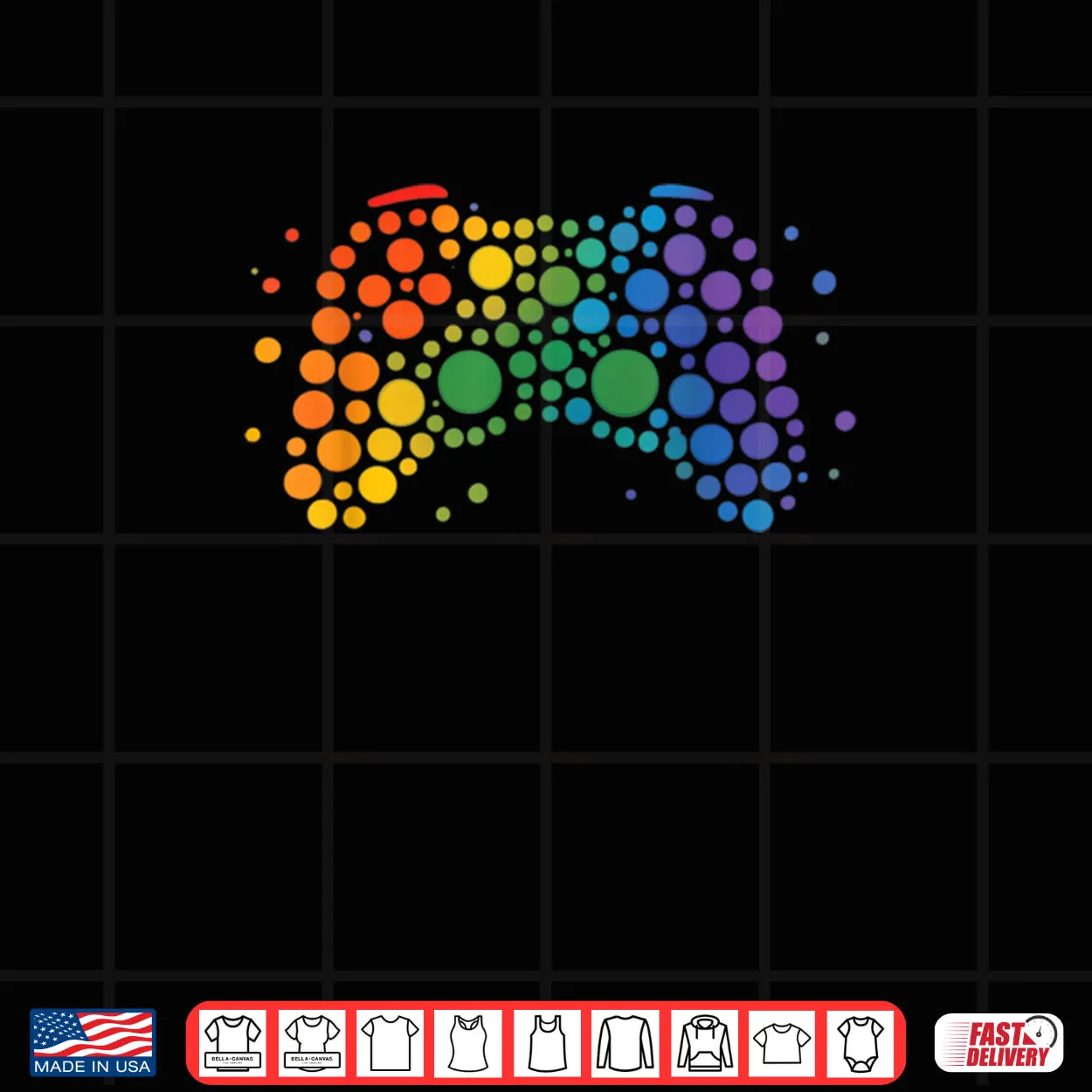 Dot Day Gaming Controller Polka Dots Shirt Dot Day Gaming Controller Polka Dots Shirt