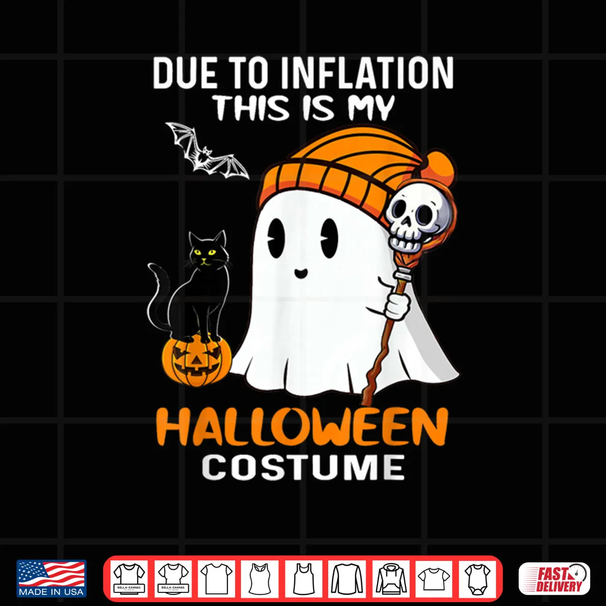 Due to Inflation My Halloween Cat Pumpkin Shirt Due to Inflation My Halloween Cat Pumpkin Shirt