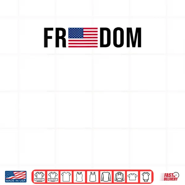 Design Freedom American Flag Freedom Shirt