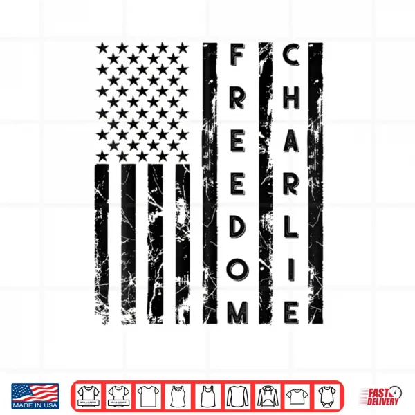 Design Freedom USA American Flag Shirt