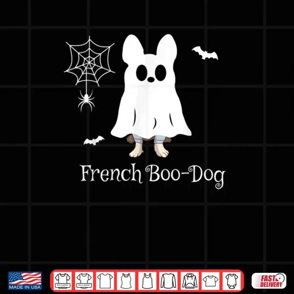 Design French Bulldog Halloween French Boo Dog Dog Shirt