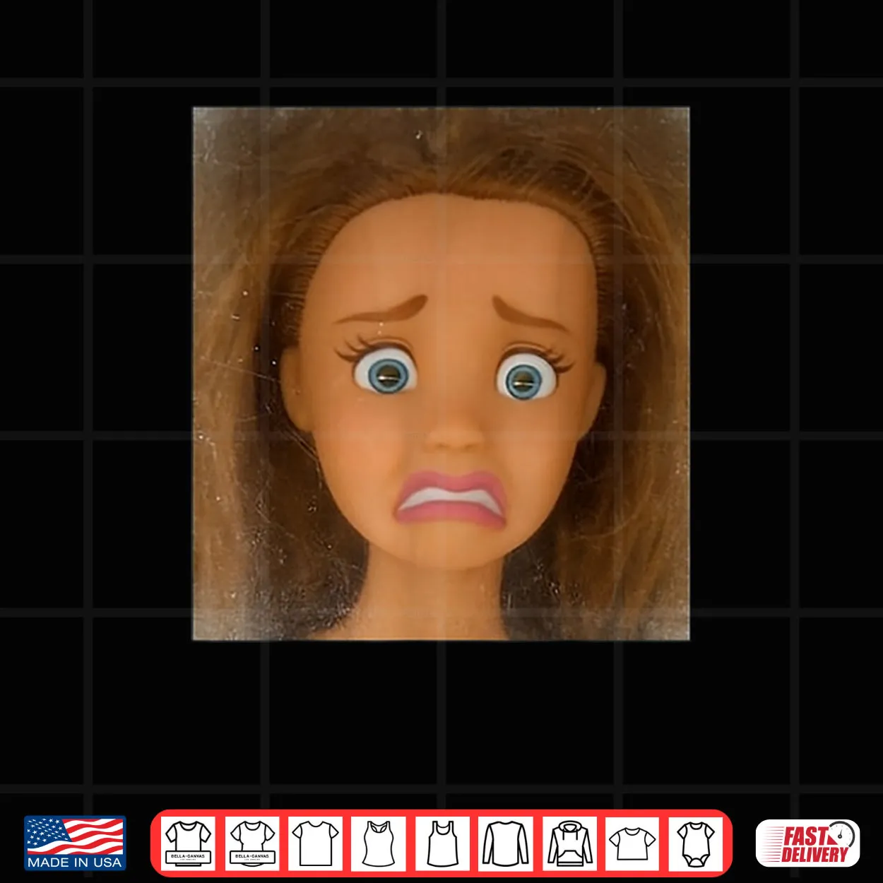 Funny Disgusting Doll Face Meme Shirt Funny Disgusting Doll Face Meme Shirt