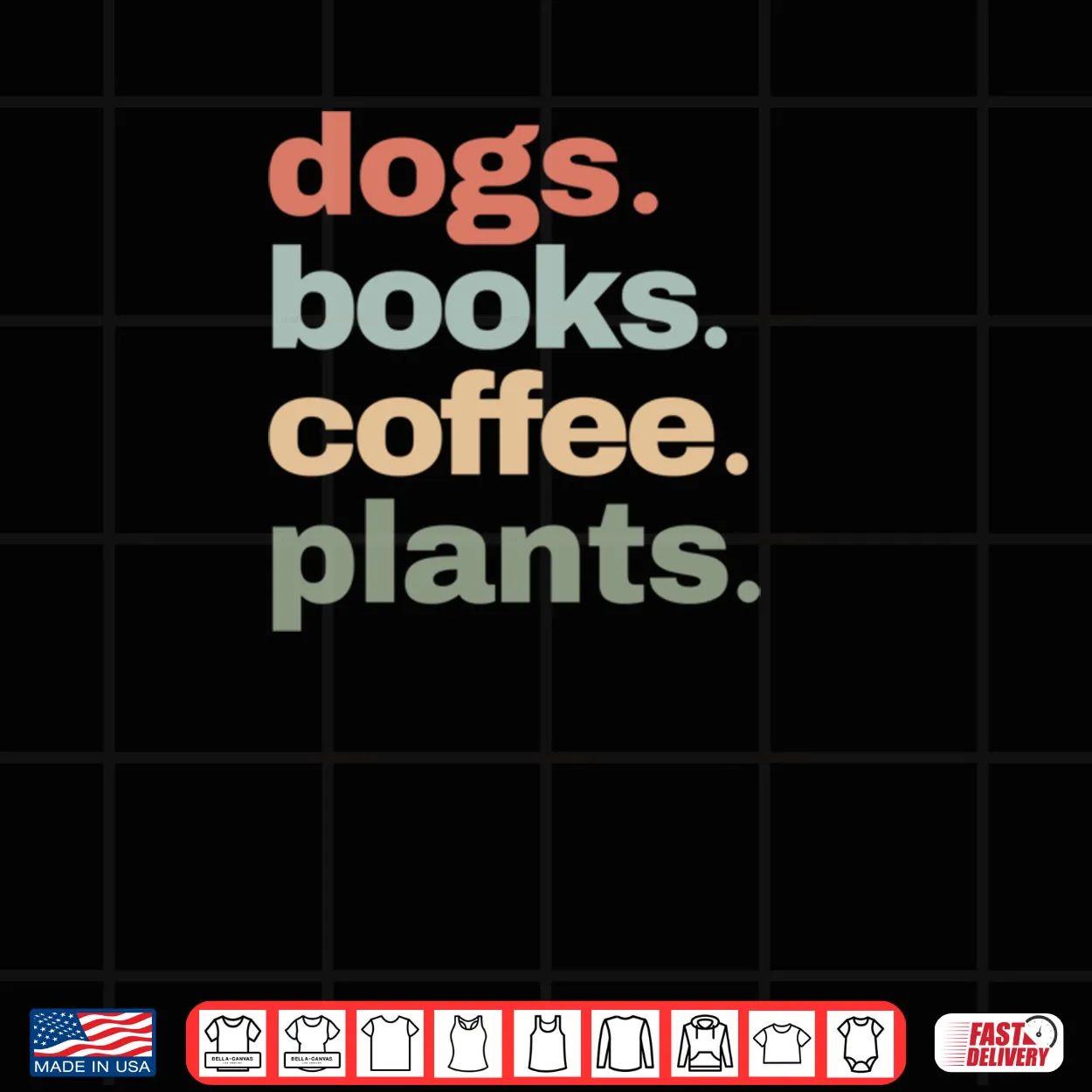 Funny Dogs Books Coffee Plant Lover Gardening Mothers Day Shirt Funny Dogs Books Coffee Plant Lover Gardening Mothers Day Shirt
