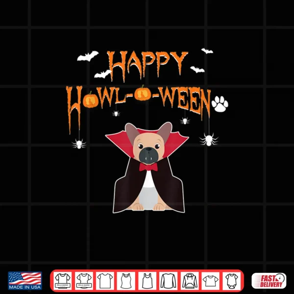 Design Funny French Bulldog Halloween Costume Pet Dog Owner Walkers Shirt