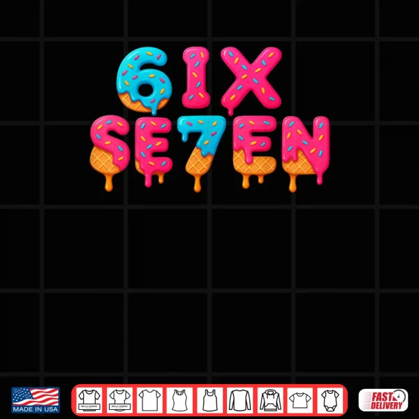 Design Funny Six Seven 6 7 Meme Shirt
