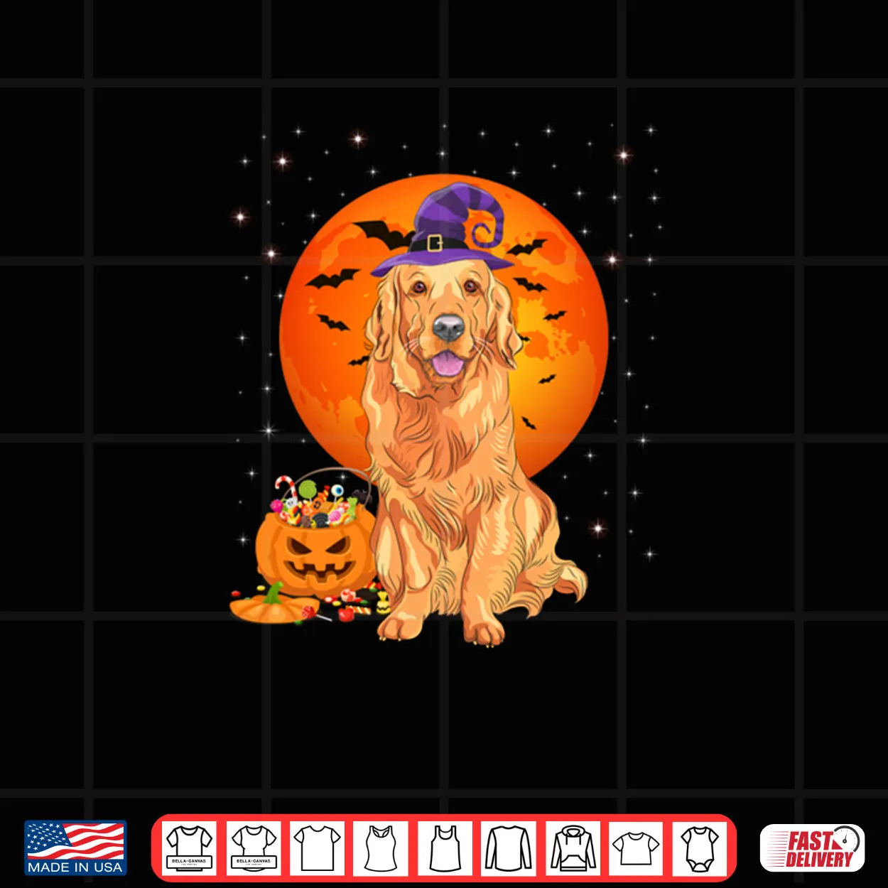 Golden Retriever Halloween Costume Pumpkin Golden Retriever Shirt Golden Retriever Halloween Costume Pumpkin Golden Retriever Shirt