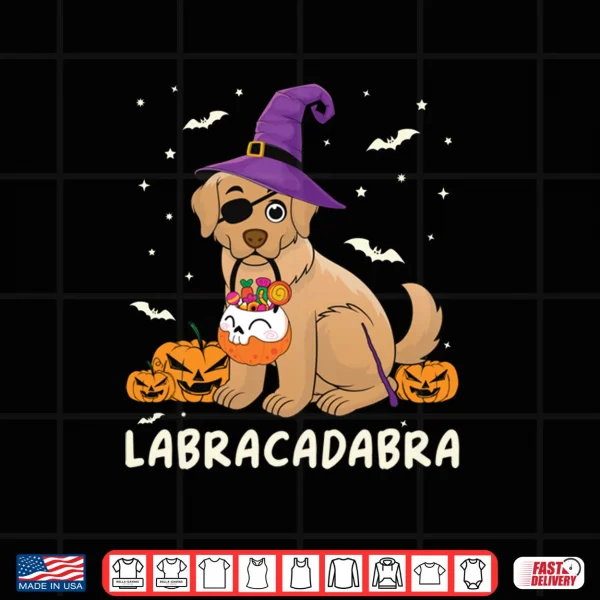 Design Golden Retriever Halloween Labrador Halloween Shirt