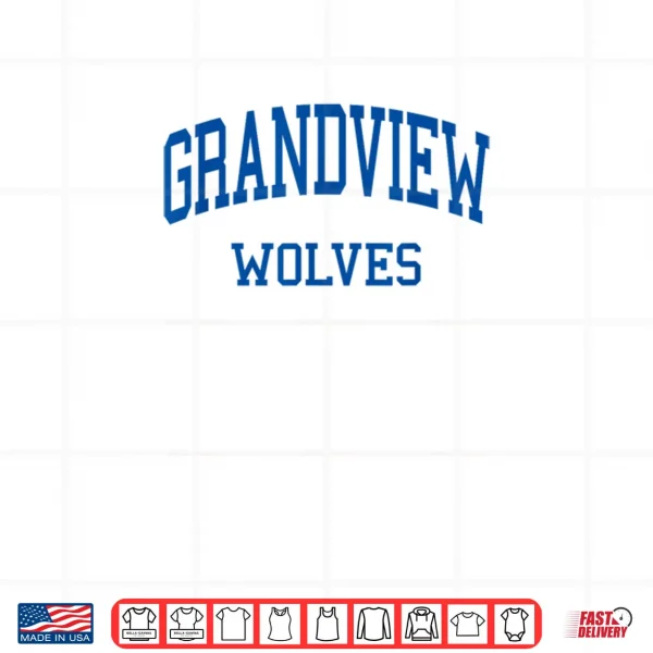 Grandview High School HS Aurora CO Retro Shirt 3 Design Grandview High School HS Aurora CO Retro Shirt