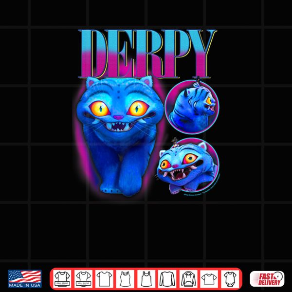 Design Halloween Derpy Showcase Y2K Style Poster Shirt