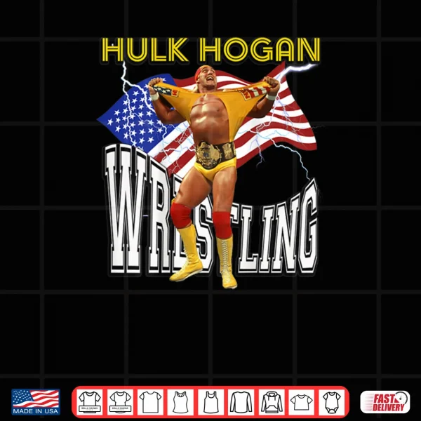 Design Hulk Hogan 007 Back Printed Shirt