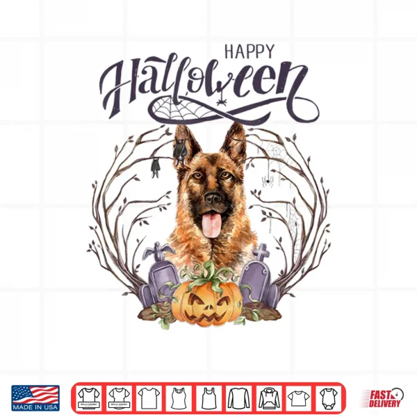 Design I Love Halloween Almost as Much as I Love My German Shepherd Shirt