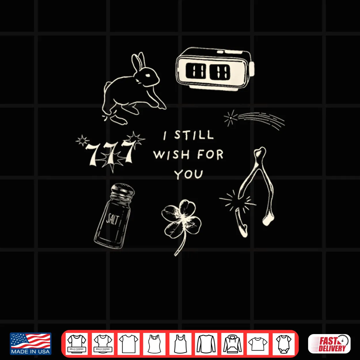 I Still Wish for You Lucky Rabbit 1111 Stars Clover Signs Shirt I Still Wish for You Lucky Rabbit 1111 Stars Clover Signs Shirt