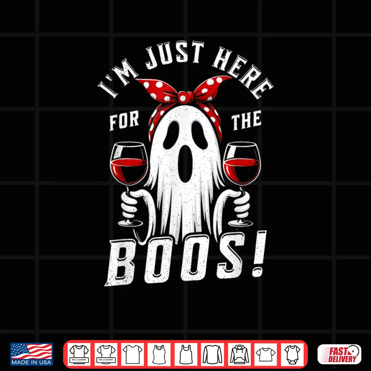 I’m Just Here for The Boos Halloween Shirt I’m Just Here for The Boos Halloween Shirt