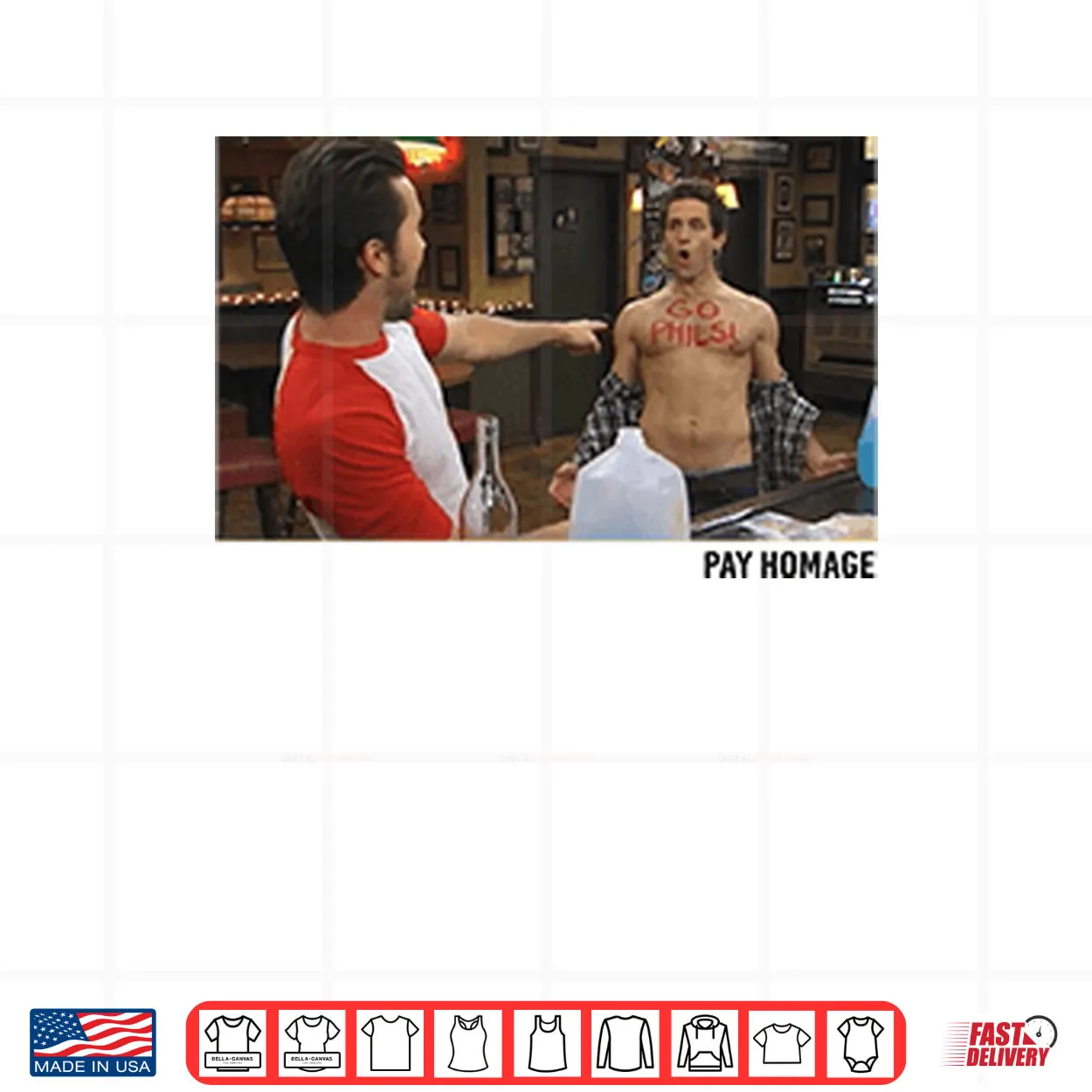 It’s Always Sunny in Philadelphia Go Phils Shirt It’s Always Sunny in Philadelphia Go Phils Shirt