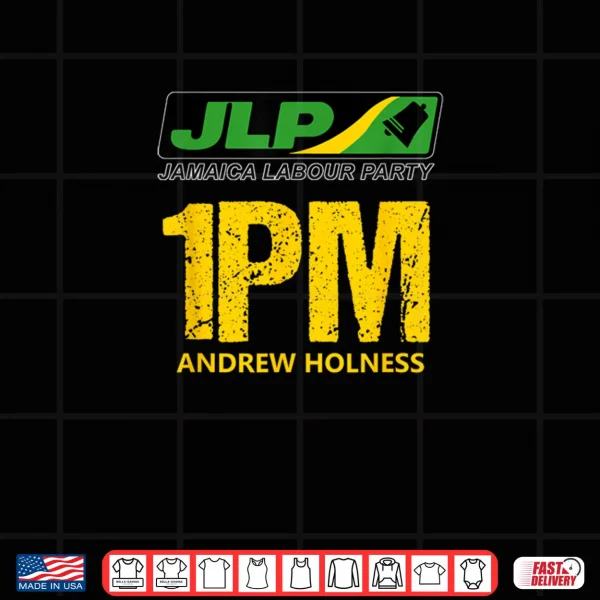 Design JLP 1PM Holness Jamrock Political Shirt