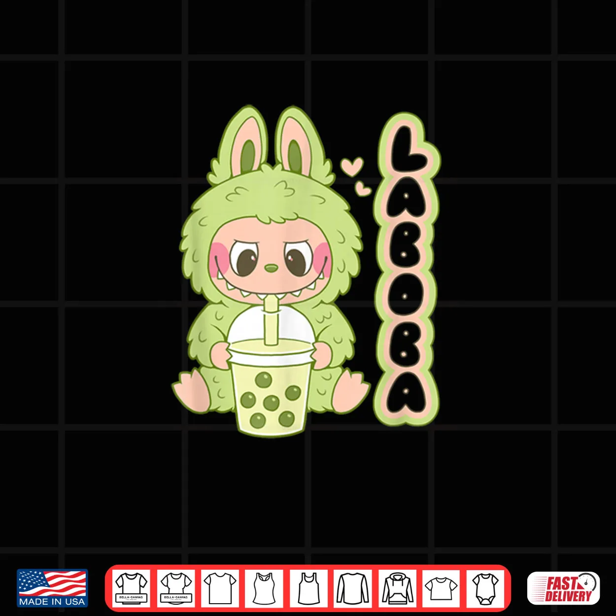 Laboba Bubble Tea Monsters Shirt Laboba Bubble Tea Monsters Shirt