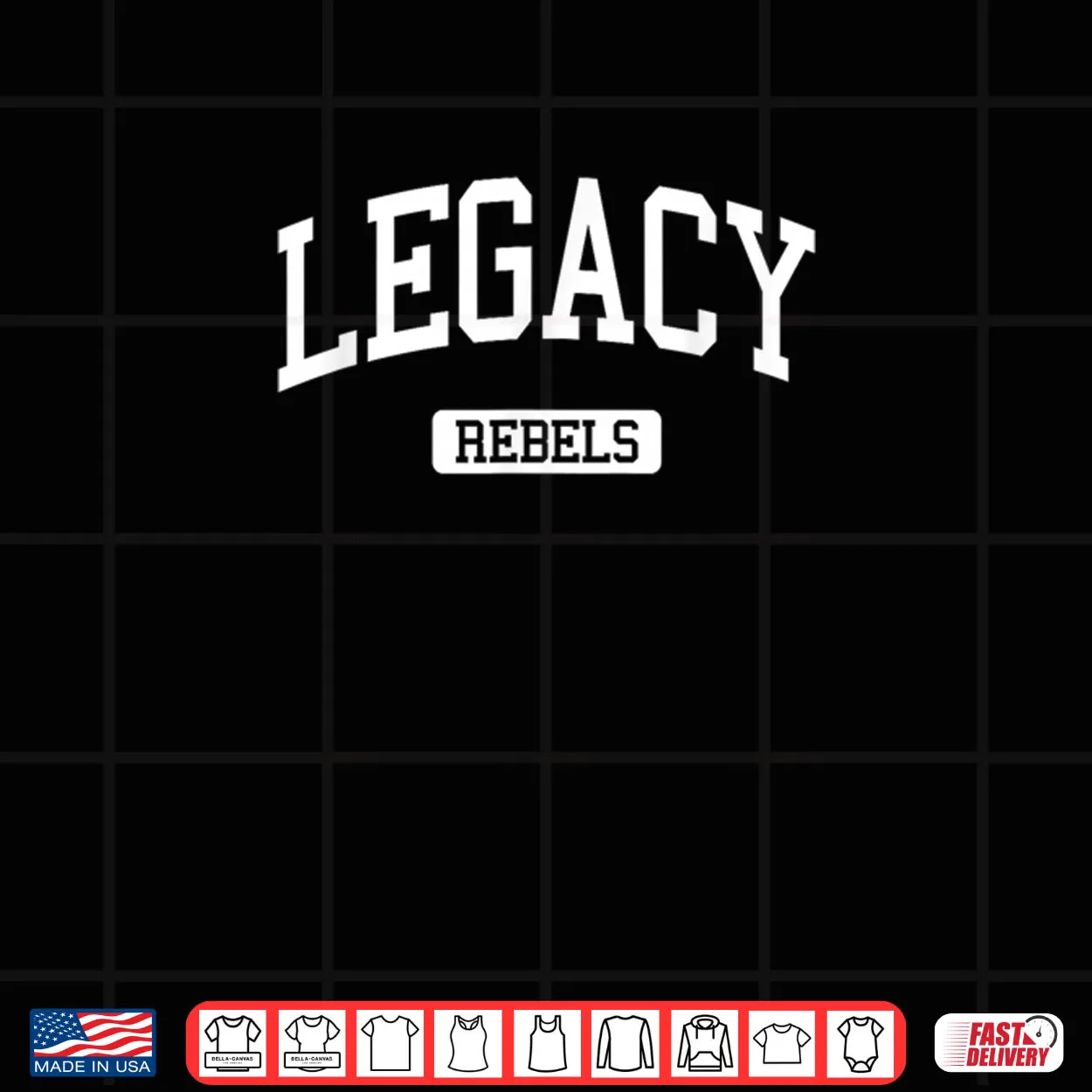 Legacy High School HS Midland TX Varsity Sports Shirt Legacy High School HS Midland TX Varsity Sports Shirt