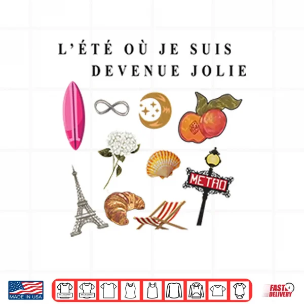 Design Lete Ou Je Suis Devenue Jolie Shirt