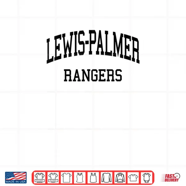Lewis Palmer High School HS Monument CO Retro Shirt 3 Design Lewis Palmer High School HS Monument CO Retro Shirt