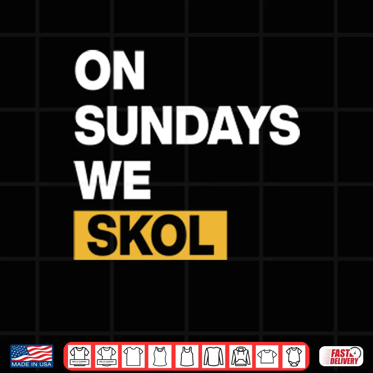 Minnesota Vikings On Sundays We Skol Shirt Minnesota Vikings On Sundays We Skol Shirt