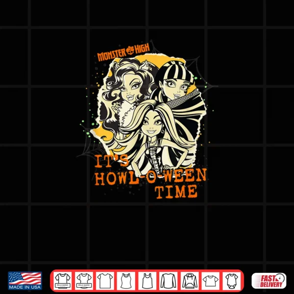 Design Monster High Its Howl O Ween Time Shirt