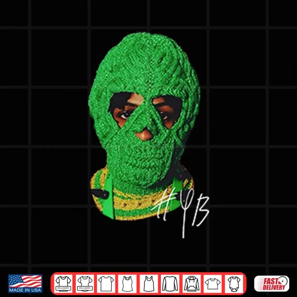 Design NBA Youngboy Masa Mask Shirt
