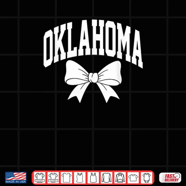 Design Oklahoma Cute Bow Shirt