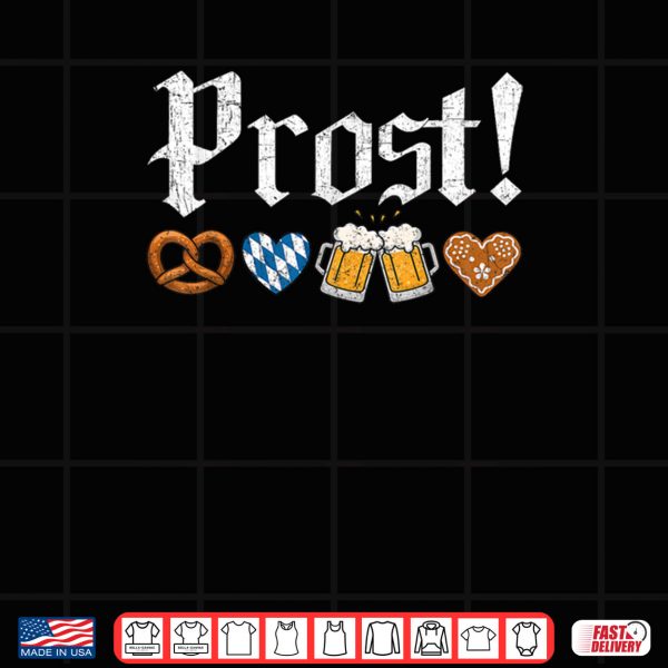 Design Oktoberfest Drinking Prost German Shirt