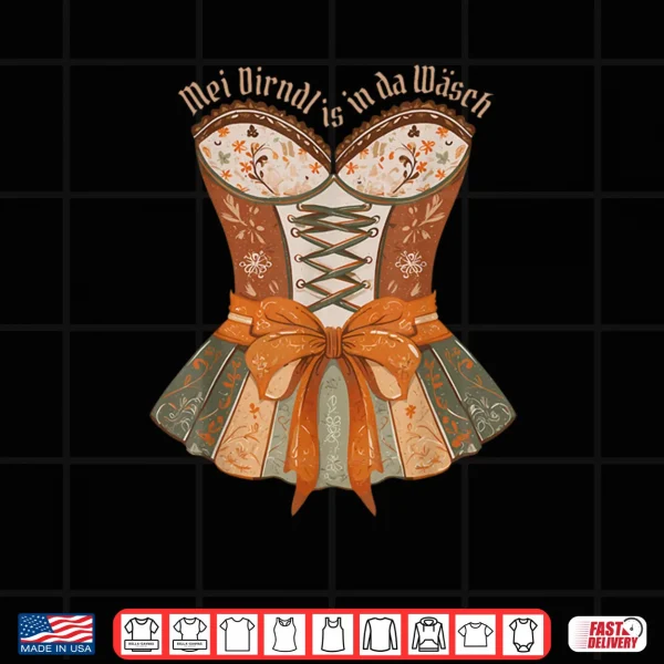 Design Oktoberfest Lederhosen Costume Cute German Bavarian Shirt