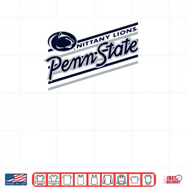 Penn State Nittany Lions Retro Performer Shirt 3 Design Penn State Nittany Lions Retro Performer Shirt