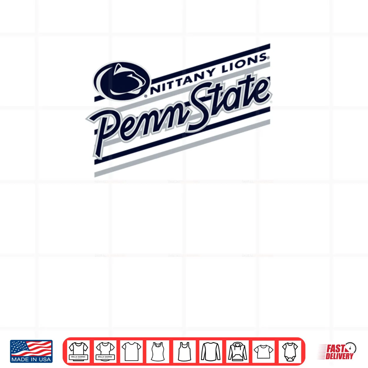 Penn State Nittany Lions Retro Performer Shirt Penn State Nittany Lions Retro Performer Shirt