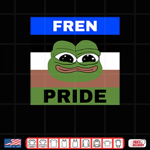 Design Pepe The Frog Fren Pride Shirt