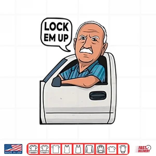 Design Peter Poppleton Lock Em Up Shirt