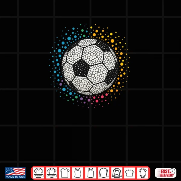 Design Polka Dot Soccer Funny Dot Day Shirt