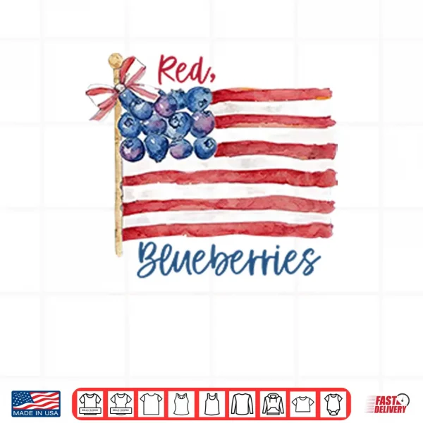Design Red White And Blueberries Charlie Kirk Shirt