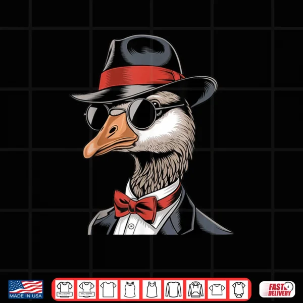 Design Retro Duck Cute Pet Animals Ducks Lover Owner Shirt