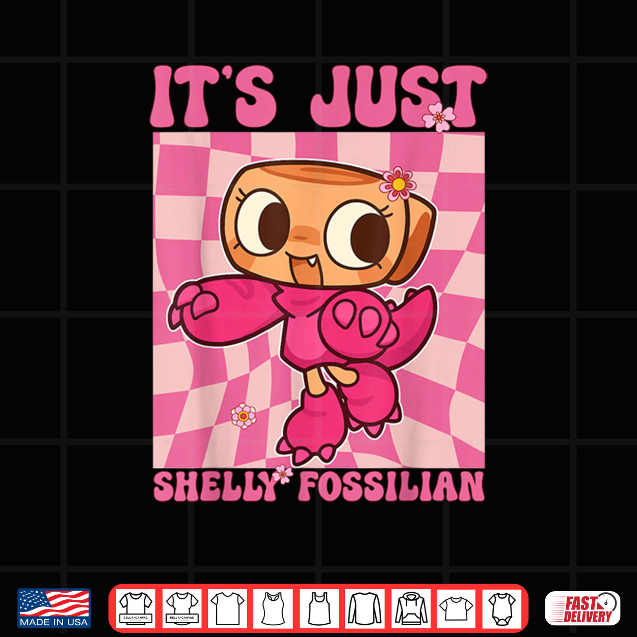 Shelly Plushie Dandy’s Toons World Shirt Shelly Plushie Dandy’s Toons World Shirt