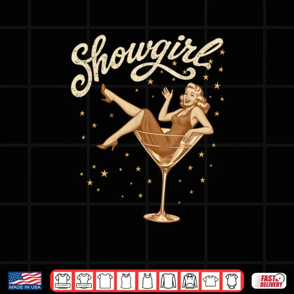 Design Showgirl Dance Rehearsal Theater Musical Stage Performer Shirt