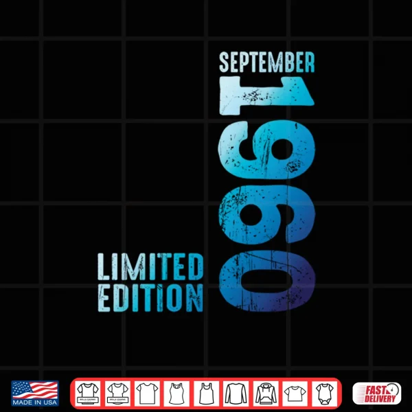 Design Since September 1960 1960 Year 1960 Retro 1960 Vintage 1960 Shirt