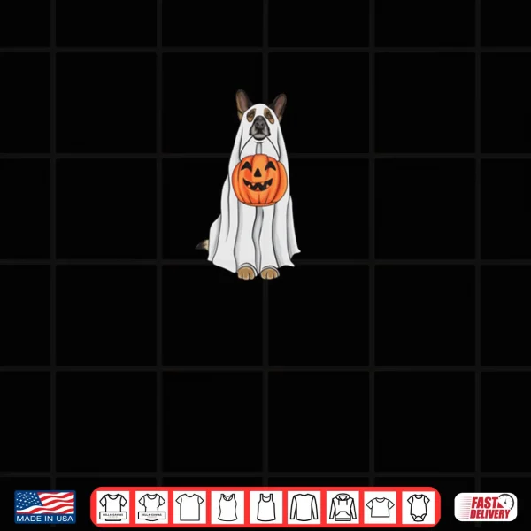 Design Spooky German Shepherd Halloween Dog Ghost Shirt