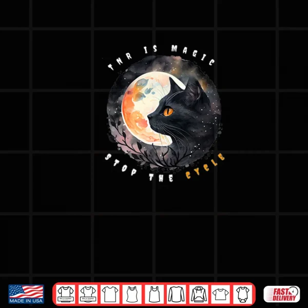 TNR is Magic Trap Neuter Return Halloween Rescue Shirt 3 Design TNR is Magic Trap Neuter Return Halloween Rescue Shirt