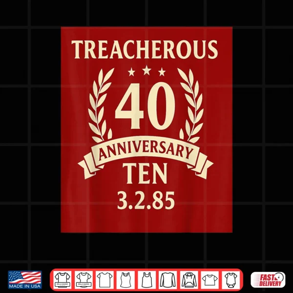 Design TT 40th Shirt