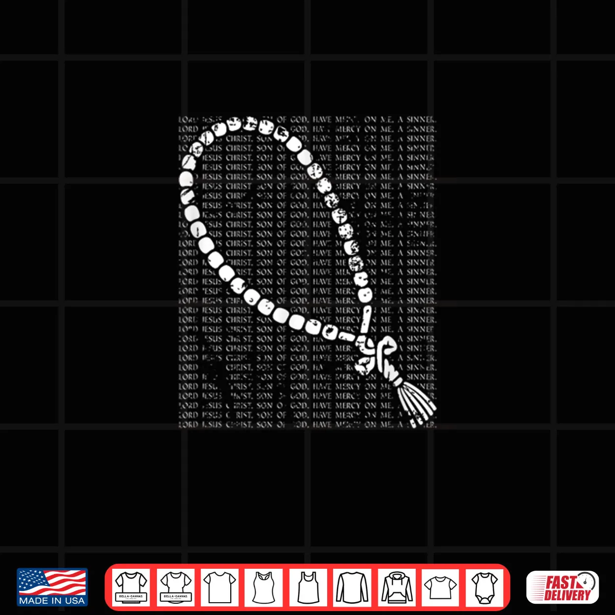 The Jesus Prayer and Rope Shirt The Jesus Prayer and Rope Shirt