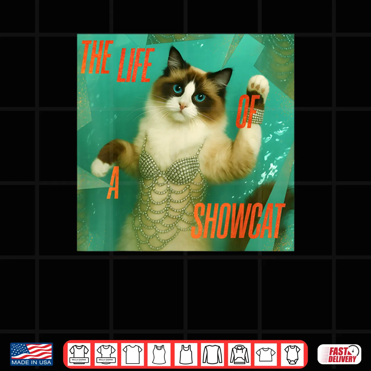 The Life of a Showcat Funny Costume Y2k Trendy Showcat 2025 Shirt The Life of a Showcat Funny Costume Y2k Trendy Showcat 2025 Shirt