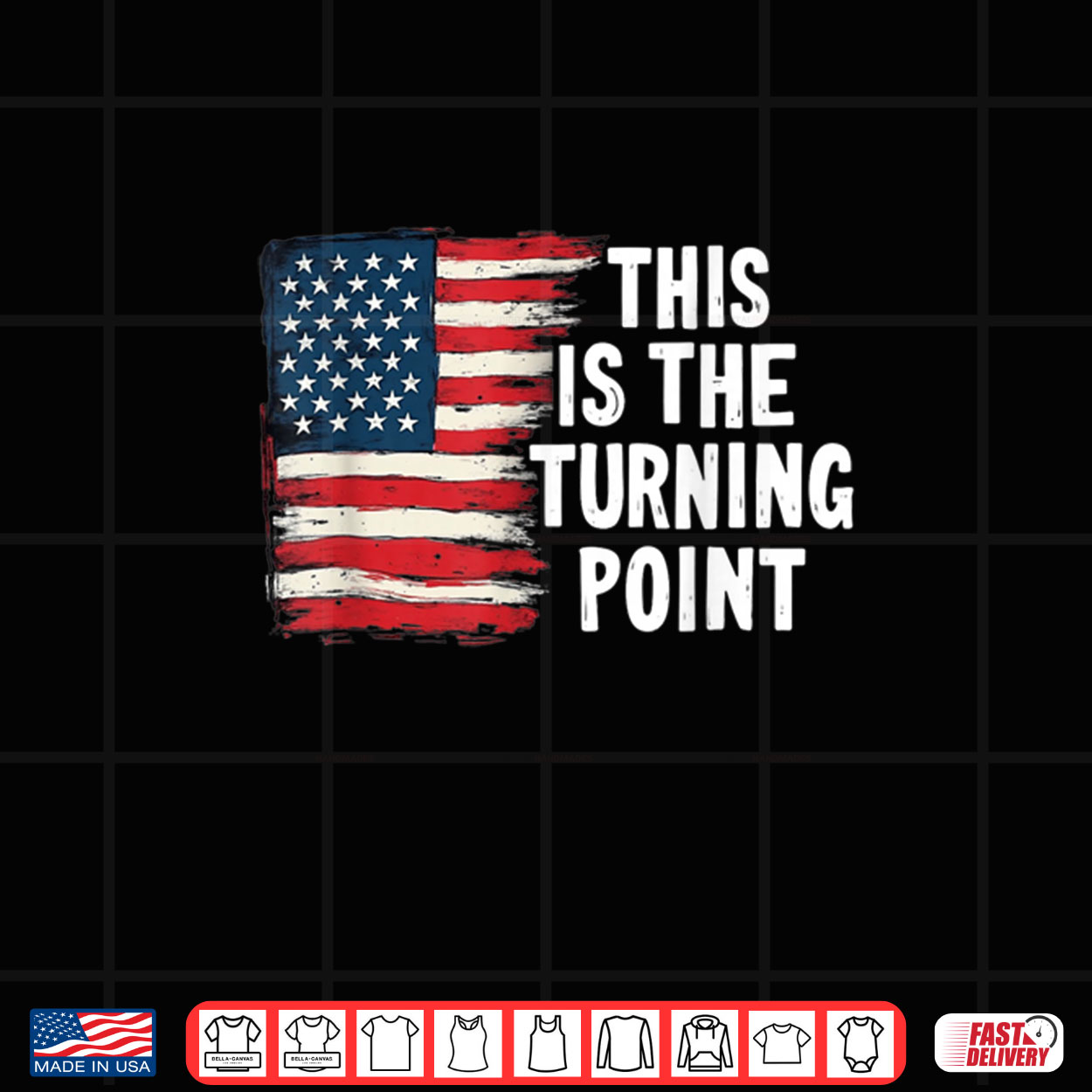 This is The Turning Point Tee USA Flag for Men Women Girls Shirt This is The Turning Point Tee USA Flag for Men Women Girls Shirt