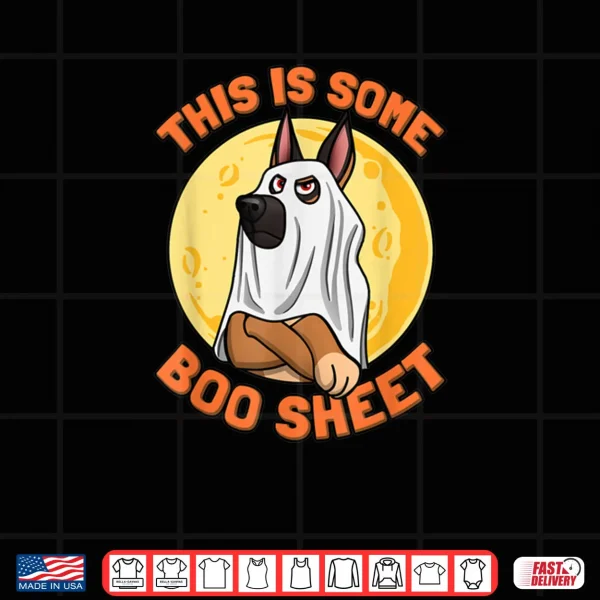 Design This is some Boo Sheet German Shepherd moon edition Shirt