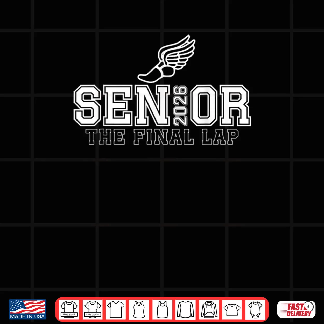 Track & Field Senior 2026 Graduation Year The Final Lap Shirt Track & Field Senior 2026 Graduation Year The Final Lap Shirt