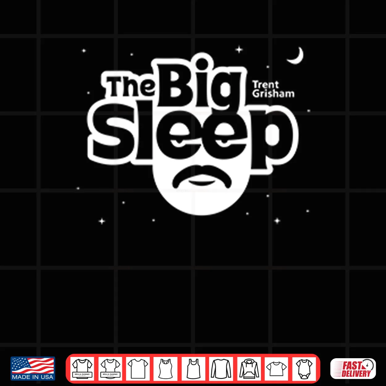 Trent Grisham The Big Sleep Shirt Trent Grisham The Big Sleep Shirt